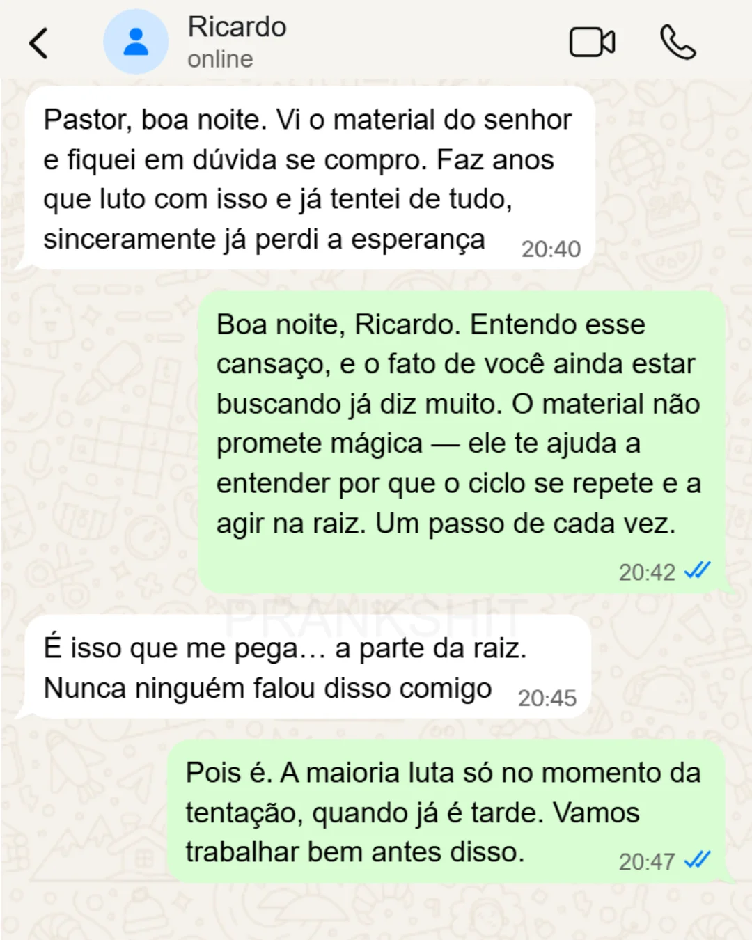 Simulação: encorajamento para quem já perdeu a esperança